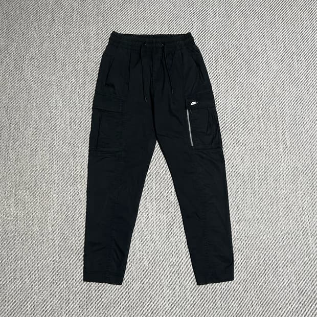 [M] Nike 나이키 유틸리티 블랙 슬림핏 카고팬츠