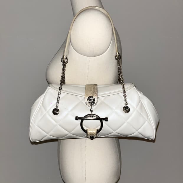 Double•M  White Shoulder bag  