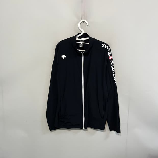 데상트 스위스 집업 자켓 100 남성