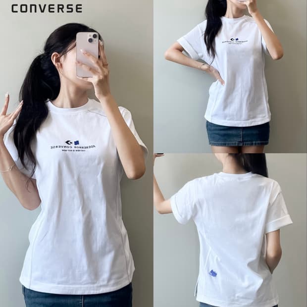 아더에러 X 컨버스 반팔티