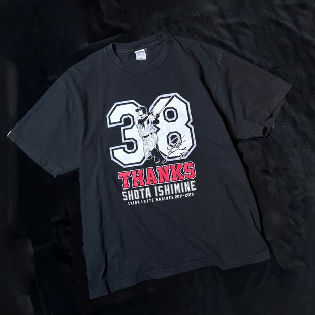 일본빈티지 이시미네쇼타 티셔츠