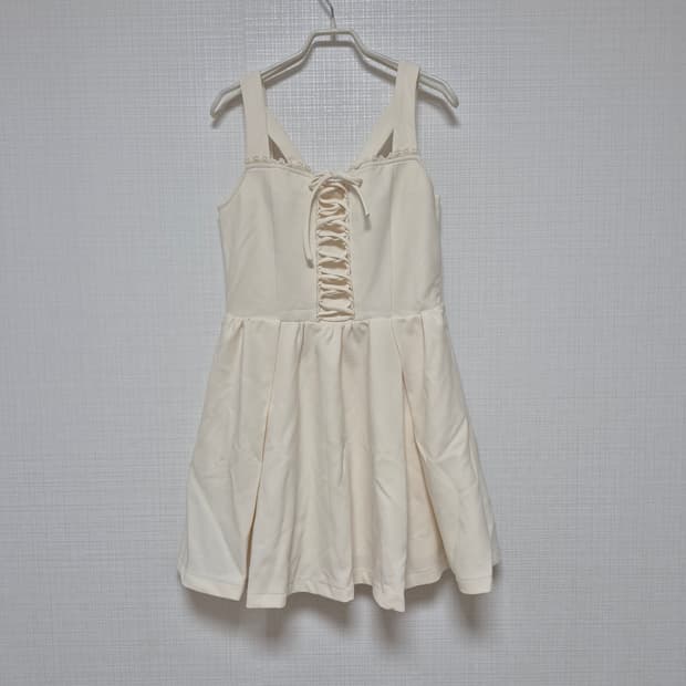 리즈리사 히메갸루 샘플 아이보리 원피스