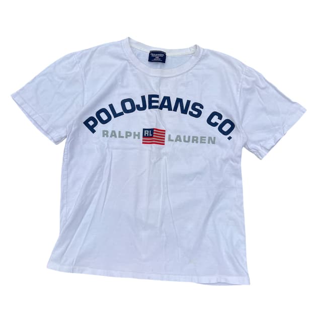 Polo jeans 폴로 진스 스펠아웃 반팔