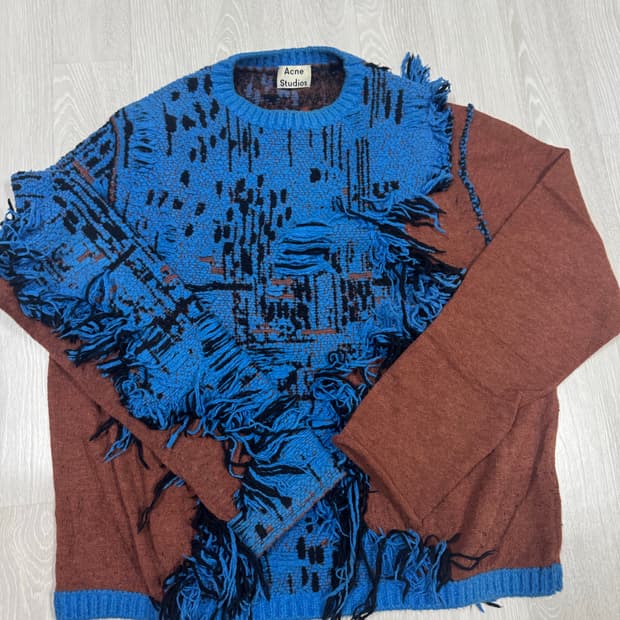 아크네 18AW 니트 xs