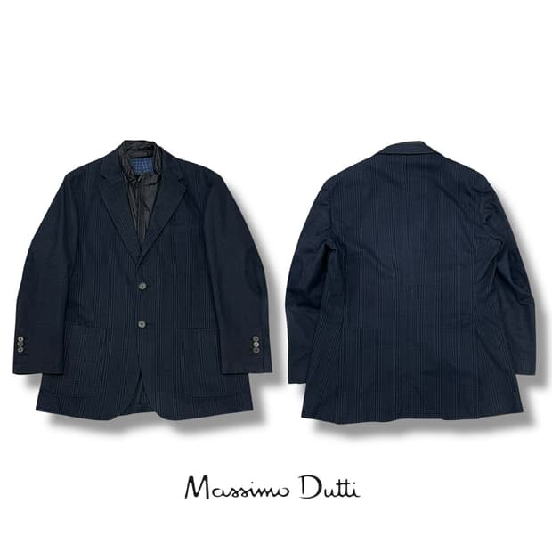 마시모두띠 체크블레이저 s08668