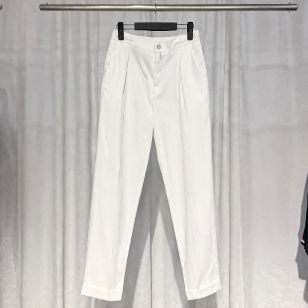 (33) 키톤 코듀로이 데님 팬츠 화이트