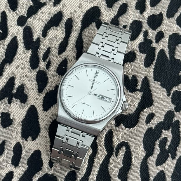 80s 빈티지 세이코 크로노스 쿼츠