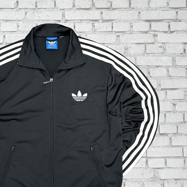 아디다스 파이어버드 구형 빈티지 져지 블랙 105