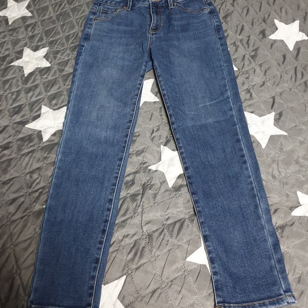 게스 스판 슬림핏 실버탭 데님팬츠 (28)