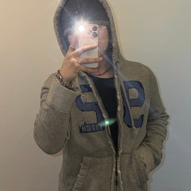 아베크롬비 y2k 후드집업