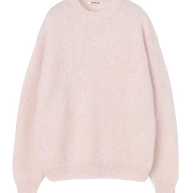 [3] 22FW 오라리 슈퍼키드 브러쉬드 모헤어 니트
