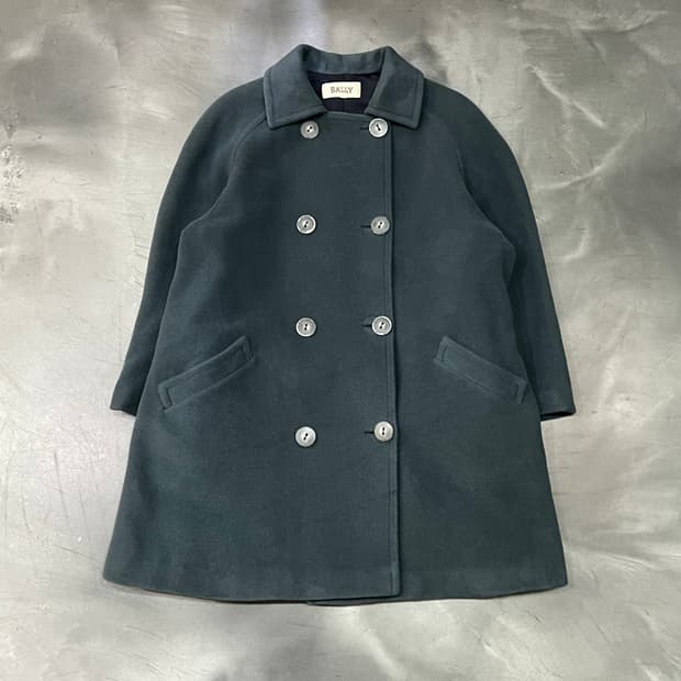  bally 더블 울 코트 y14410