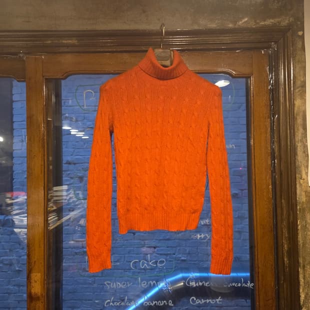 랄프로렌 블랙라벨 캐시미어 니트