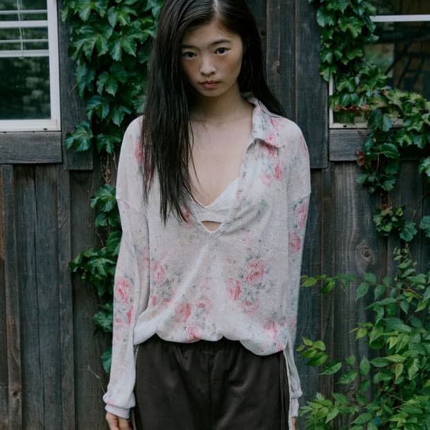 호쿠스포쿠스 플라워 헨리 루즈 티 아이보리
