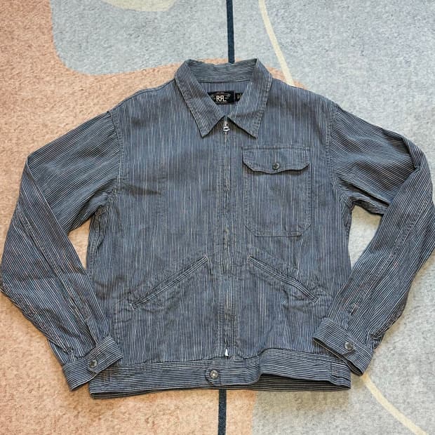 [M] RRL(더블알엘) 그라함 코튼 린넨 자켓