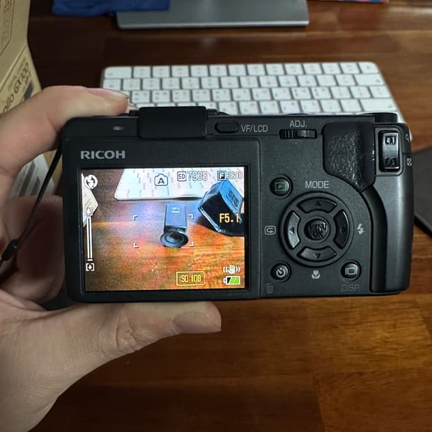 Ricoh digital gx100 vf-1 뷰파인더
