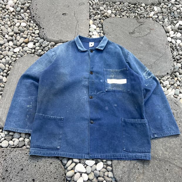 HARD FADED WASHING MOLESKIN 몰스킨프렌치워크자켓