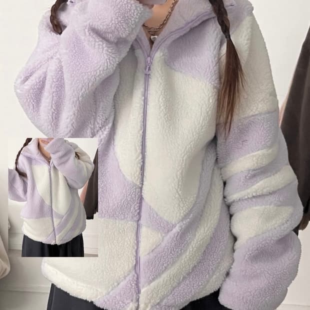 아디다스 쉐르파 자켓 후리스 M