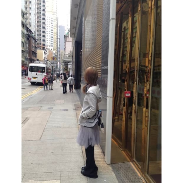 빈티지 샤 스커트