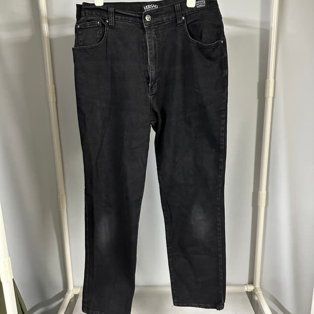 베르사체 꾸뛰르 블랙 진