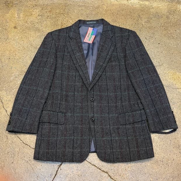 90s USA 폴로랄프로렌 정품 빈티지 울 블레이저 정장 마이