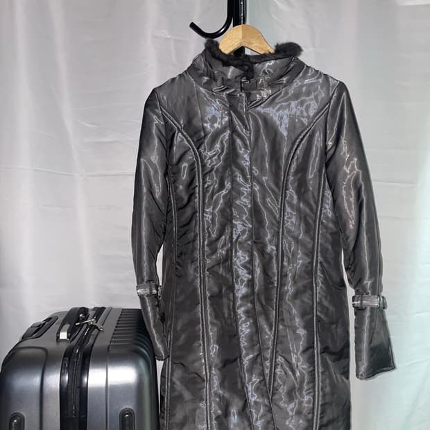 SPECCHIO METALIC FUR TRIM COAT