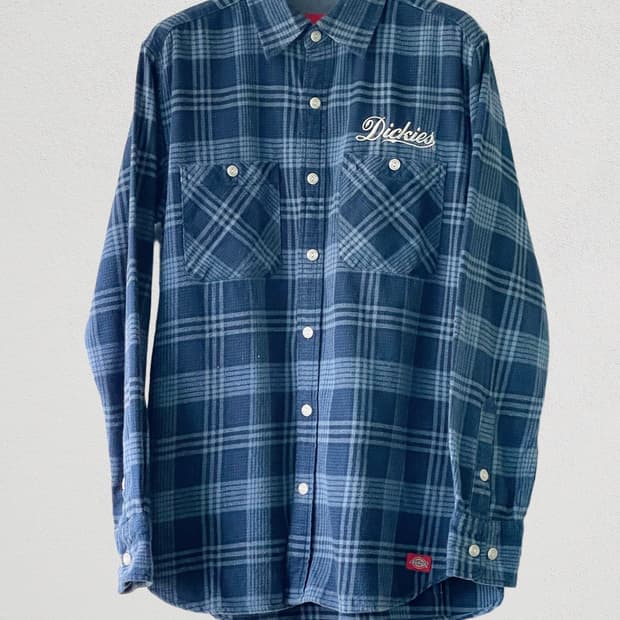 Dickies 디키즈(M) Logo 플란넬 셔츠