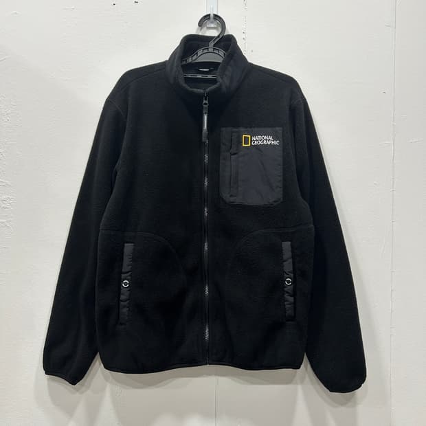 내셔널지오그래픽 뽀글이 후리스 집업자켓 M