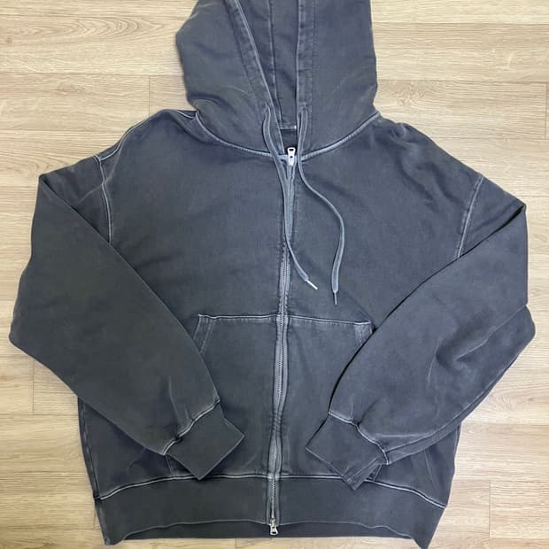 [L] 무신사 스탠다드 피그먼트 오버사이즈 후디드 스웨트 집업