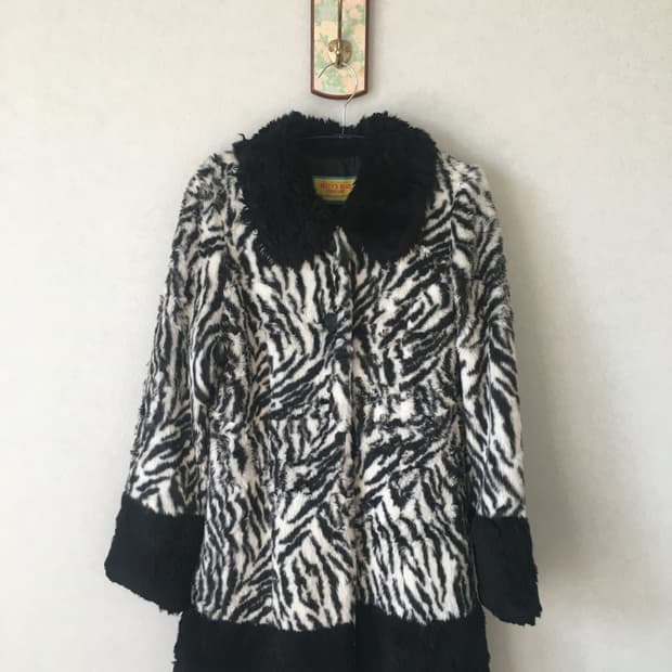 Betty’s blue Fur Coat