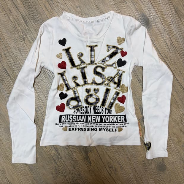 리즈리사돌 리즈리사 롱슬 롱슬리브 라떼걀 갸루 히메갸루