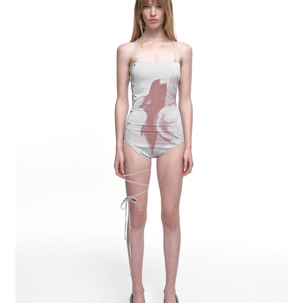 Nache COSMIC SWIM SUIT LIGHT GRAY