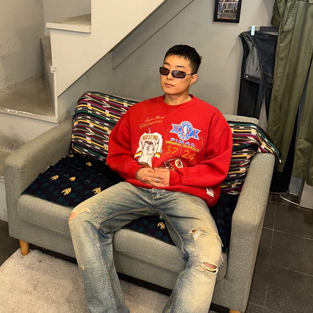 90‘s Nutmeg NFL Super Bowl logo sweat