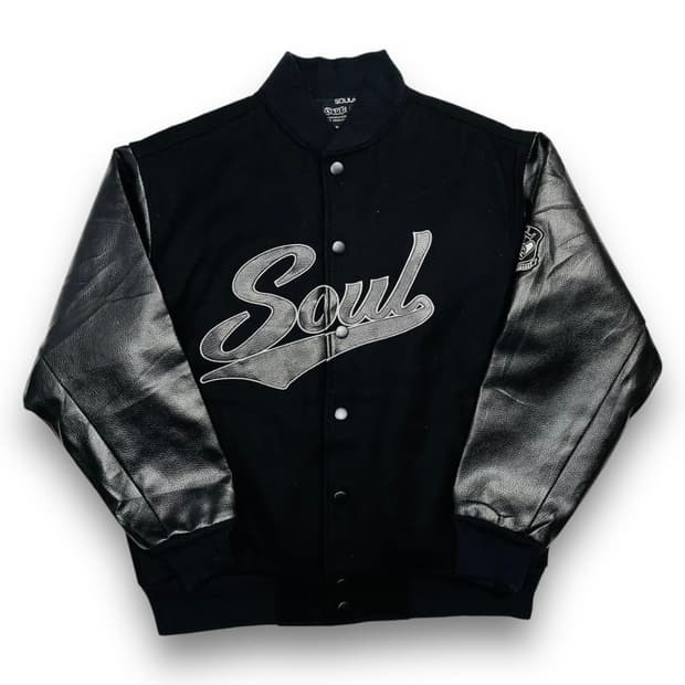 SOUL 올드스쿨 힙합 딥 다크 빈티지 바시티