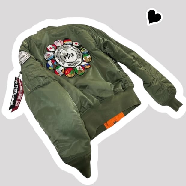 알파인더스트릿 MA-1 콜리션 포스 자켓