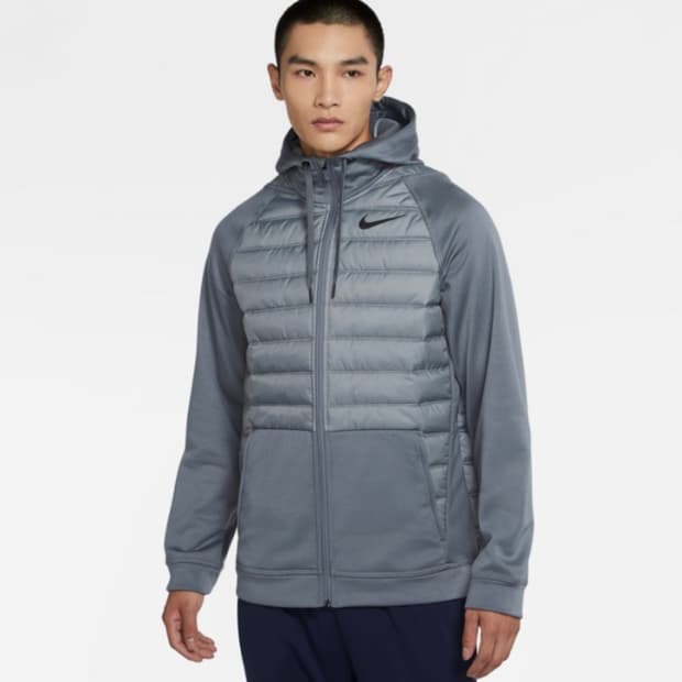 나이키 패딩 후드 집업 써마 윈터라이즈드 자켓 