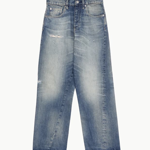 (31) 선플라워 wide twist, well worn blue