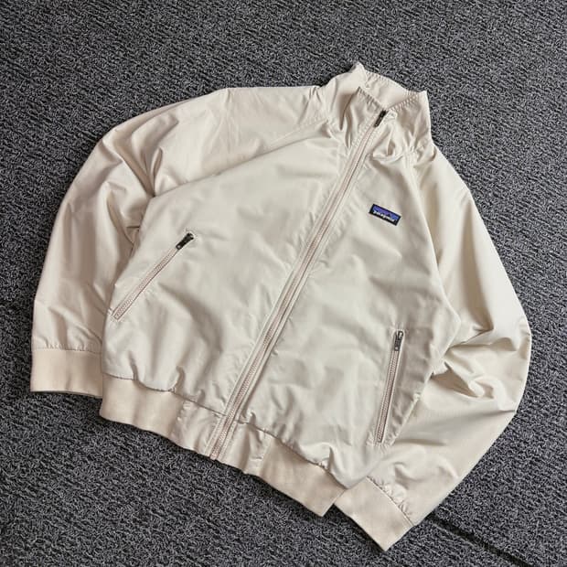 파타고니아 배기스 미니멀 베이지 집업 자켓 3217
