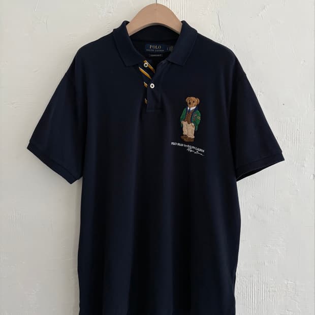 Polo 폴로 랄프로렌 신형 네이비 빅베어 PK 티셔츠