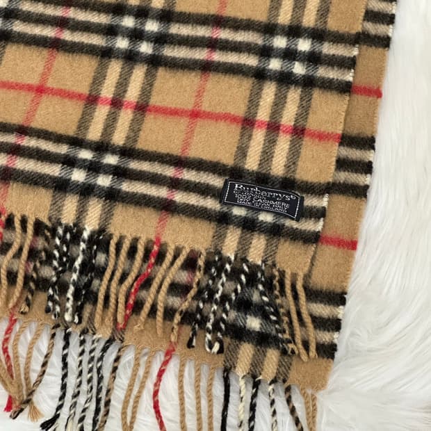 버버리 캐시미어 목도리