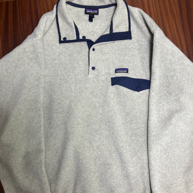 파타고니아 신칠라 오트밀 풀오버 맨즈L