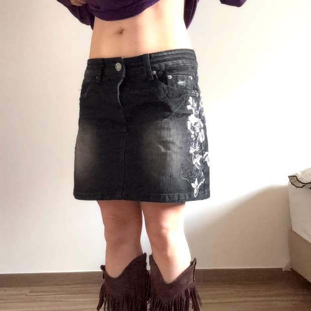 오리엔탈 미니 스커트