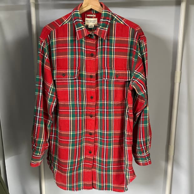 데님 앤 서플라이 체크 셔츠