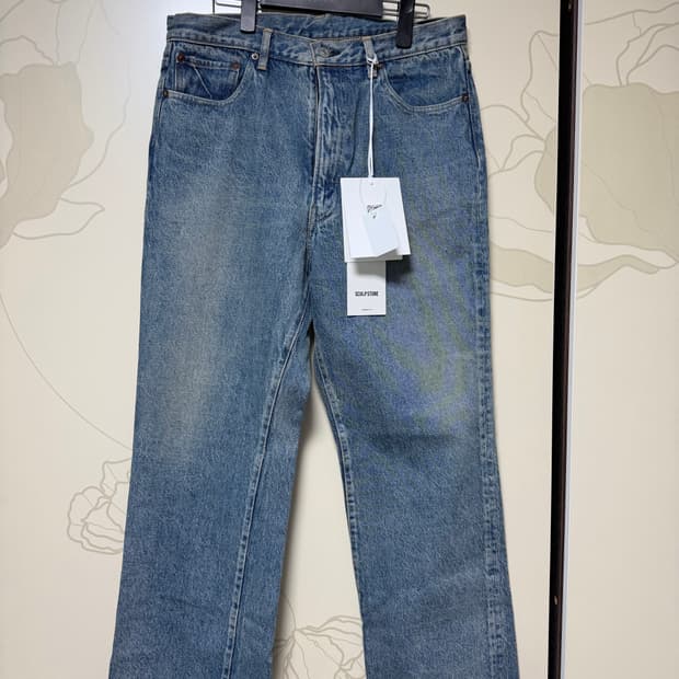 캡틴선샤인 스케이트 슈컷 데님 34 새상품