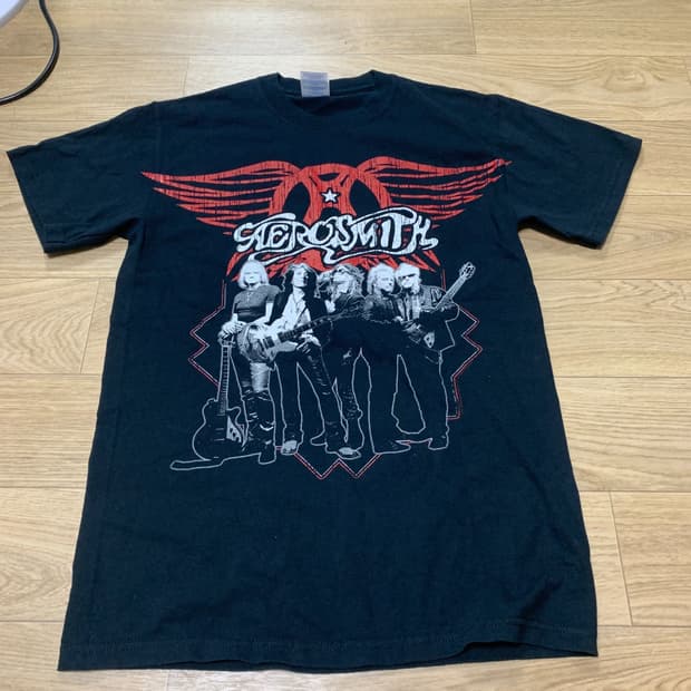 S)2011 에어로스미스(Aerosmith) 재팬 투어 락 반팔 티셔츠