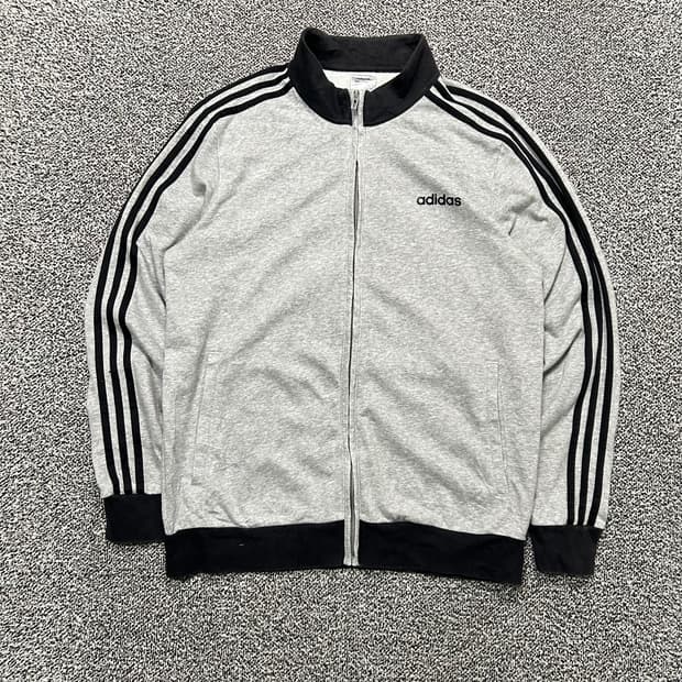 아디다스 회검 트랙탑 져지