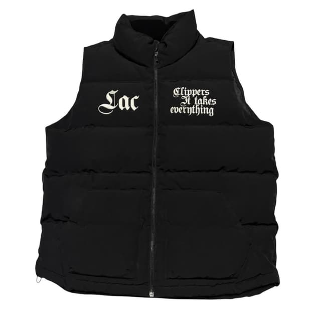 NBA LA클리퍼스 패딩 조끼