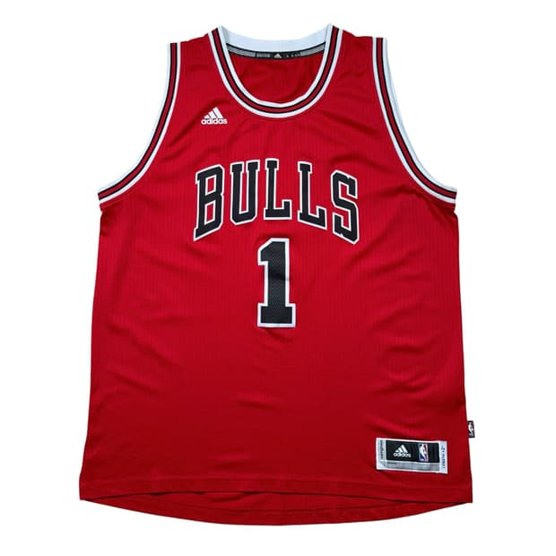 아디다스 NBA 시카고 불스 데릭 로즈 #1 스윙맨 져지