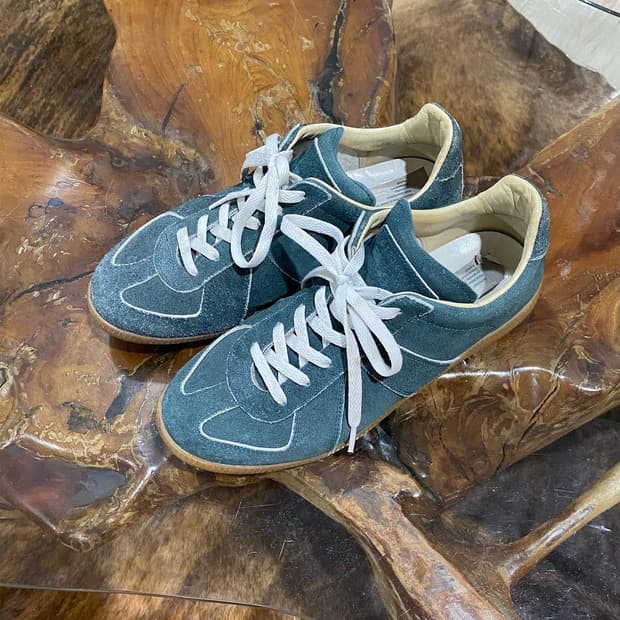 MAISON MARGIELA suede sneakers