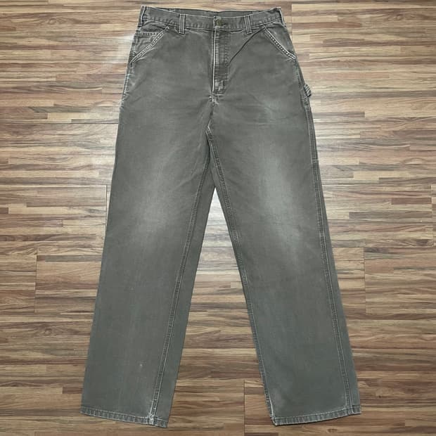 칼하트 싱글니 dkb 다크브라운 카펜터 워크팬츠